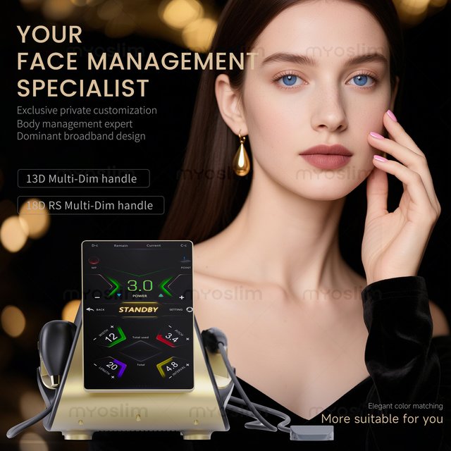 Portable 22D MAX HIFU Rf Lift Facial Lift Body Lift Skin Firming Anti-aging Skin Rejuvenation Firming Machine Salon.