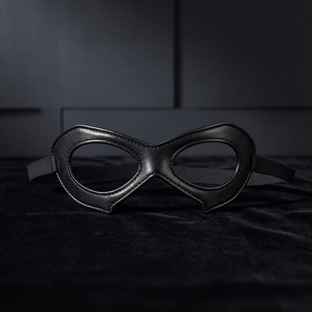 Half Face Mask Leather Eye Cosplay Halloween Masquerade Bandit Ninja Costume Prop Evening Party