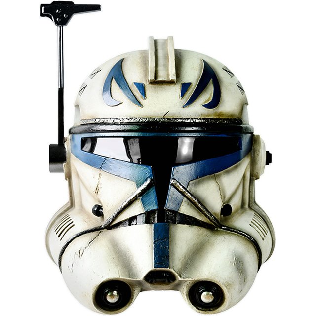 SW Cosplay Captain Rex casque masque pour homme résine matériel pleine tête Halloween masque mascarade carnaval fête accessoires pour adulte