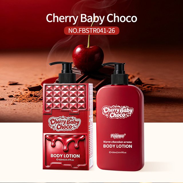 Chocolate Aroma Body Lotion With Warm Gourmet Scent,Long-Lasting Moisturizing,Improve Rough Skin, Lightweight Creamy Texture