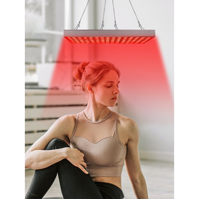 225pcs LED Red Light Panel Lamp For Facial Anti Aging Skin Care Beauty LED Light Body Pain Relief 850nm Near Infrared Heating