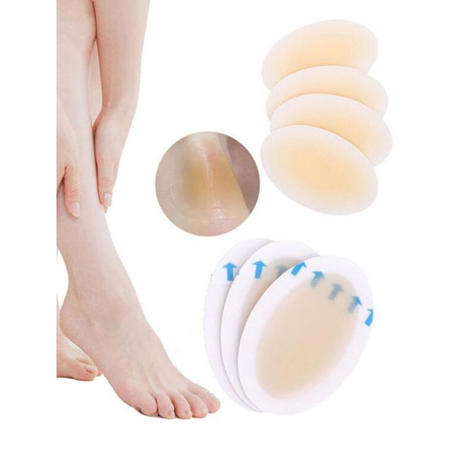 10-24Pcs Anti-wearing Heel Sticker Adhesive Hydrocolloid Gel Blister Plaster Heel Pedicure Patch Plaster Foot Care Tools
