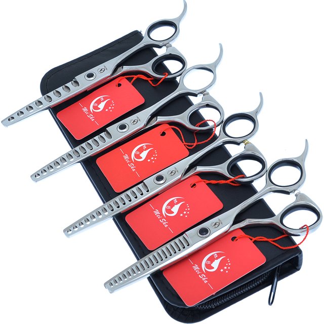 5.75" Fish Bone Hairdressing Thinning Scissors 35% to 50% Cutting Rate Shears Japanese 440C Salon Barber Hair Clippers A0160A
