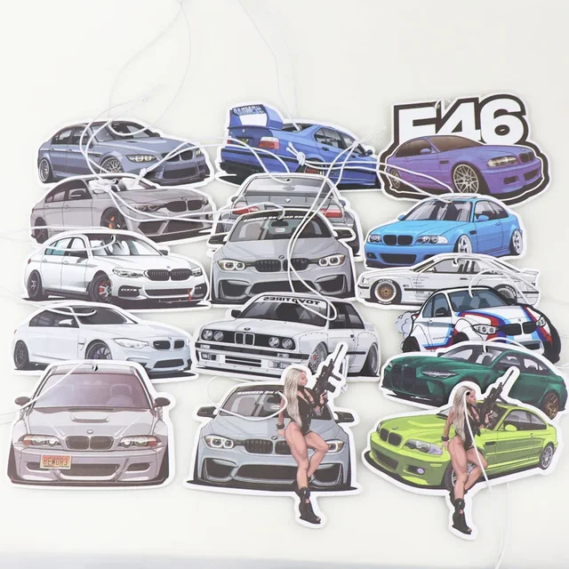 Pendentif de parfum de voiture, désodorisant, rétroviseur intérieur, accessoires de décoration de