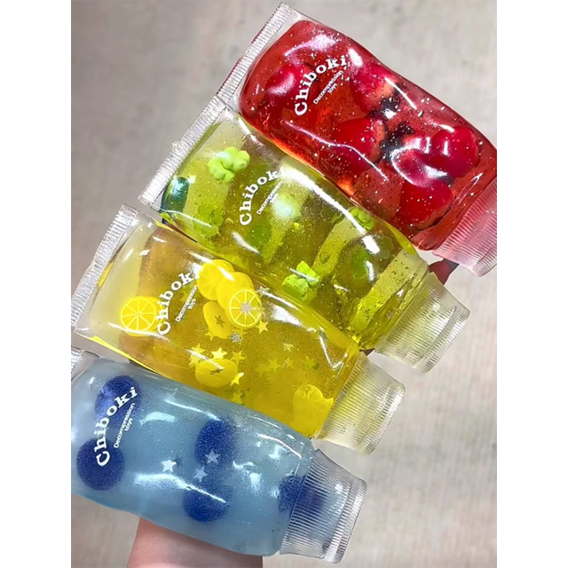 Fruit Filled Maltose Toothpaste Stress Relief Toy Soft Slow Rising Deformable Squeeze Squishy Fidget Sensory Toy