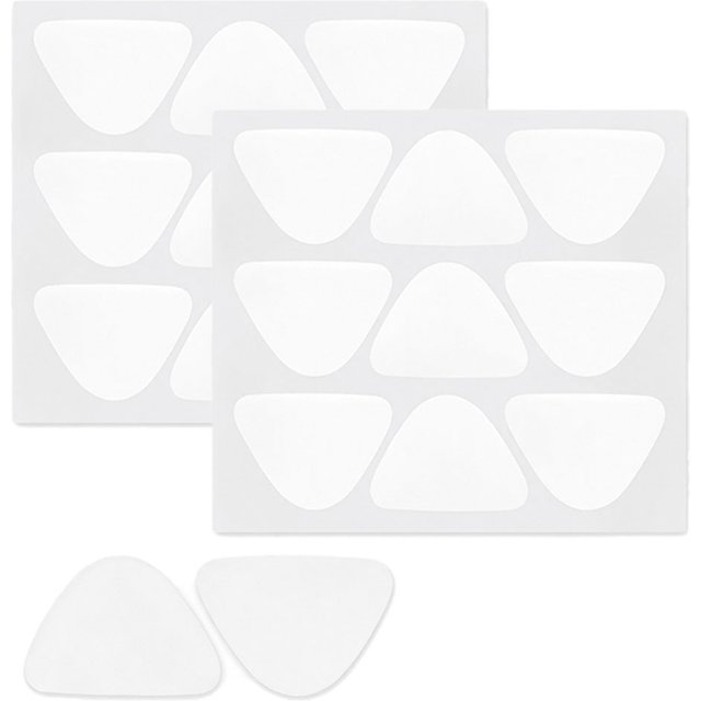 10 Sheets Forehead Wrinkle Patches Anti-Wrinkle Facial Patches For Eyes Mouth Forehead Triangle Invisible PE Material Stickers