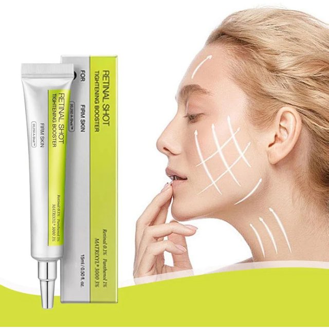 Retinol Vitamin C Hydrating Shot Tightening Booster Face Cream Eye serum Lightening Dark Circles Firming Moisturizer