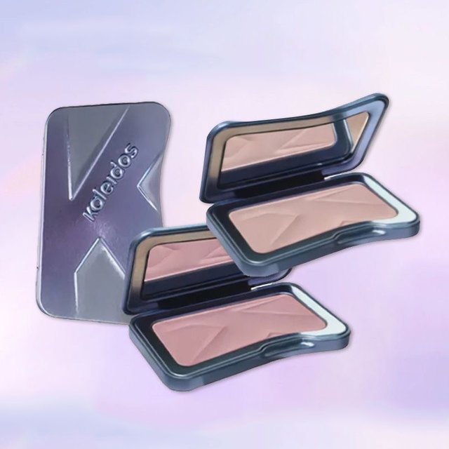 Palette de poudre illuminatrice et de contour mat Kaleidos, pour éclaircir le visage, blush sculptant naturel, maquillage de contouring