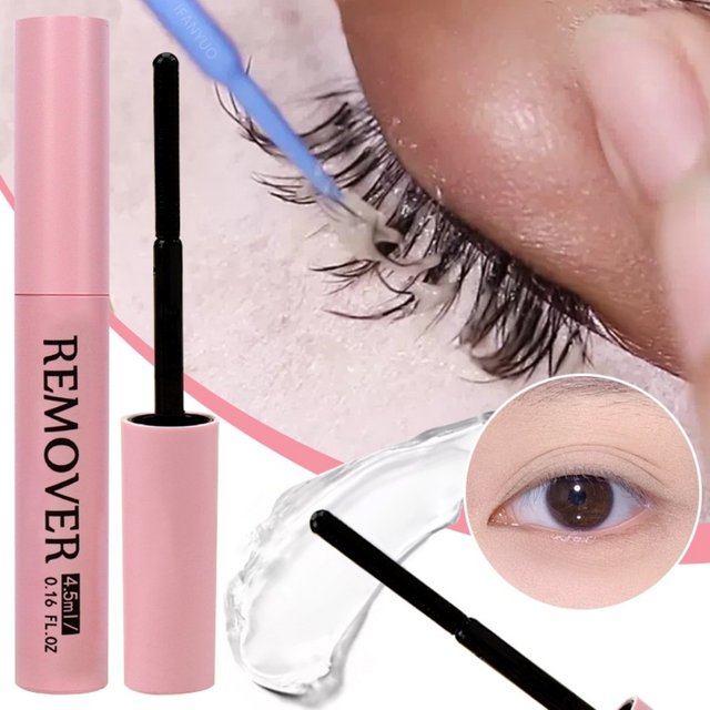 New Waterproof Lash Glue Remover Super Strong Hold Long Lasting Eyelash Glue Quick-Dry Lash Bond and Seal Cosmetics