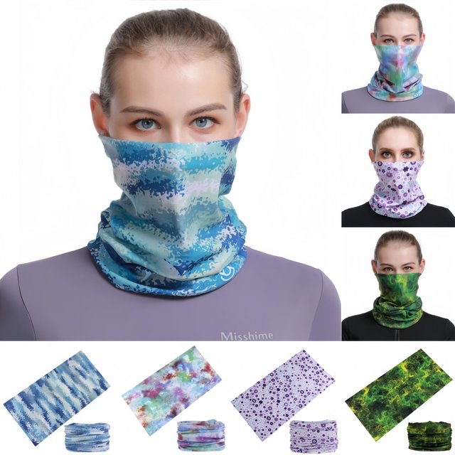 2026 Fashion Light Color Camouflage Face Bandana for men Women Multifunctional Neck Scarf Bicycle Balaclava Cycling Face Mask