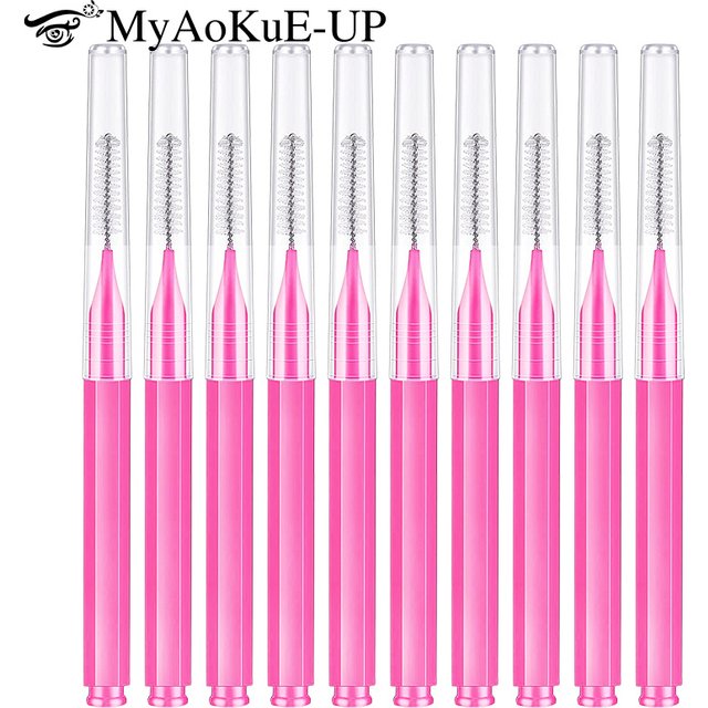 10/20 Pcs Mini Eyebrow Brush Disposable Brow Perm Brush Lashes Lift Supplies Eyelash Comb Lash Extension Accessory Makeup Tools