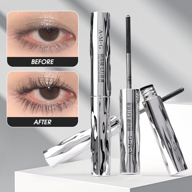 Mascara en Tube d'acier noir, Extensions de cils épais et bouclé, imperméable, longue durée, 4D,