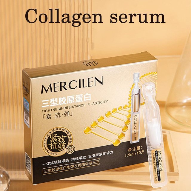 Collagen Anti Wrinkle Essence Firming Moisturizing Serum Facial Moisturizer Smoothing Brightening Lifts Oil Control Products