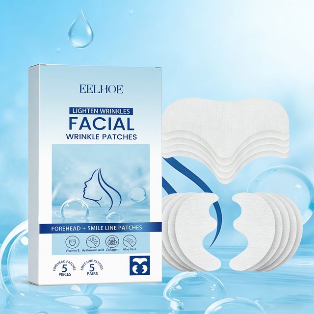 Wrinkle Patch for Forehead Nasolabial Folds Fade Forehead Lines Removal Firming Lifting Moisturizing Mask Anti-Sagging Skin Care
