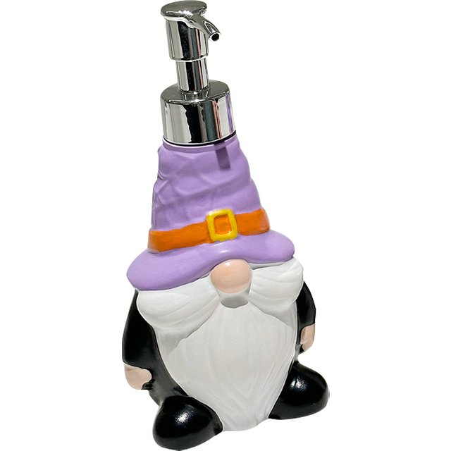Creative Halloween Elf Soap Bottle Resin Reusable Household Bathroom Press Shower Gel Hand Soap Bottle Liquid Container