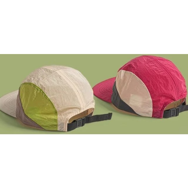 New Lightweight Thin 5-panel Baseball Caps for women Summer Outdoor Leisure Sunscreen Quick-drying Camping Hats for men