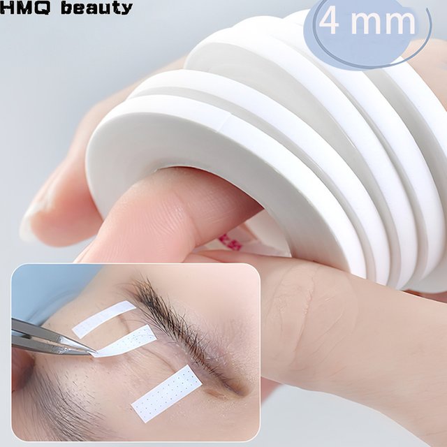 10/20PCS 4mm Perming Narrow Adhesive Tape Lash Lifting Micropore Tapes Makeup Tool Wholesale Eyelash Extension Tape Eyelashes