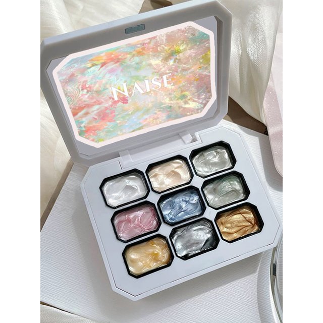 9 Colors Pearl Gloss Solid Nail Polish New Popular Pat-Pat Gel Nail Polish Semi-Permanent Nail Art Soak off UV LED Gel Christmas