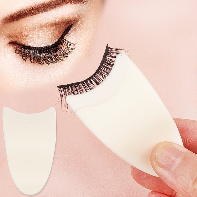 Pâte faux cils outils de beauté faux cils applicateur pince à épiler Mascara pince à cils aide