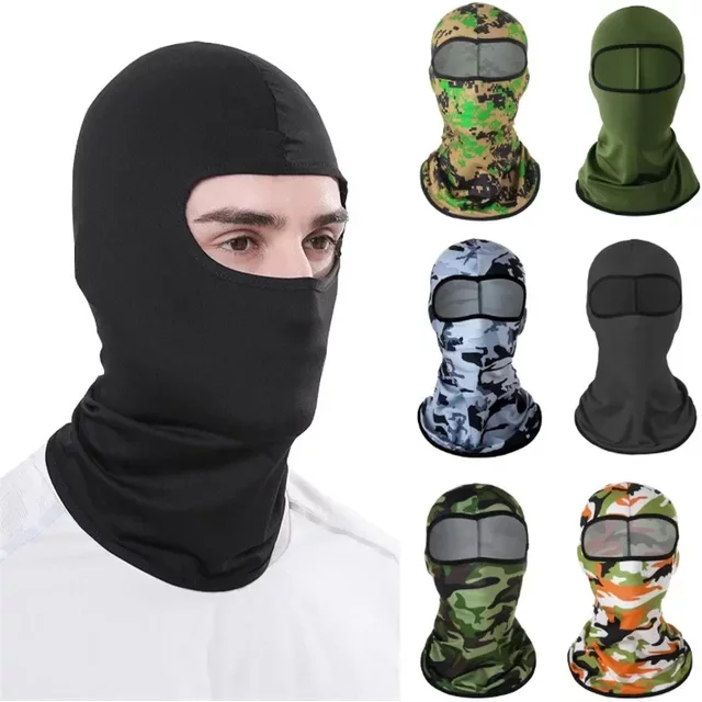 Camouflage Balaclava Full Face Mask Outdoor Sport Beanies Hat Hunting Bicycle Cycling Cap Women Men Bandana Neck Gaiter