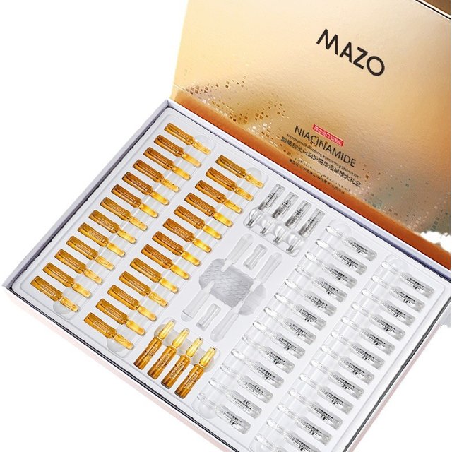 60 Pieces Nicotinamide Essence Set, Hyaluronic Acid Moisturizing Skin Care Serum, Autumn and Winter Beauty Salon Essence Sets