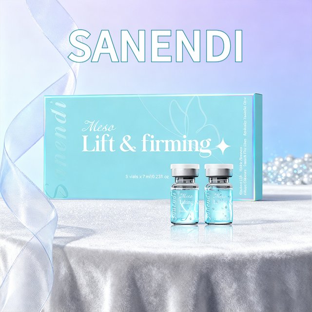 Meso Lift & Firming Ampoule Essence - Facial Skin Tightening Anti-aging Rejuvenation Hydrating Moisturizing Daily Skincare Serum