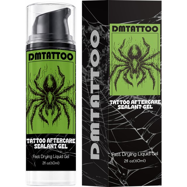 DM 60ml Tattoo Aftercare Soothing Gel - Moisturizer for FreshTattoos Gel Tattoo Waterproof Protector After Tattoo Care Gel