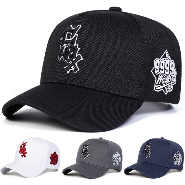 Unisex SOX Letter Embroidery Baseball Caps Spring Autumn Outdoor Adjustable Casual Hats Sunscreen Hat Sports Cap