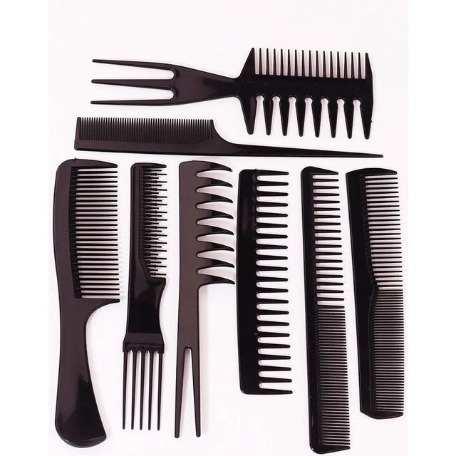 8 Piece Styling Hair Comb anti Static Ponytail Comb Makeup Comb Hair Clipper Accessories Hair Comb Special for Real Hair Wigs