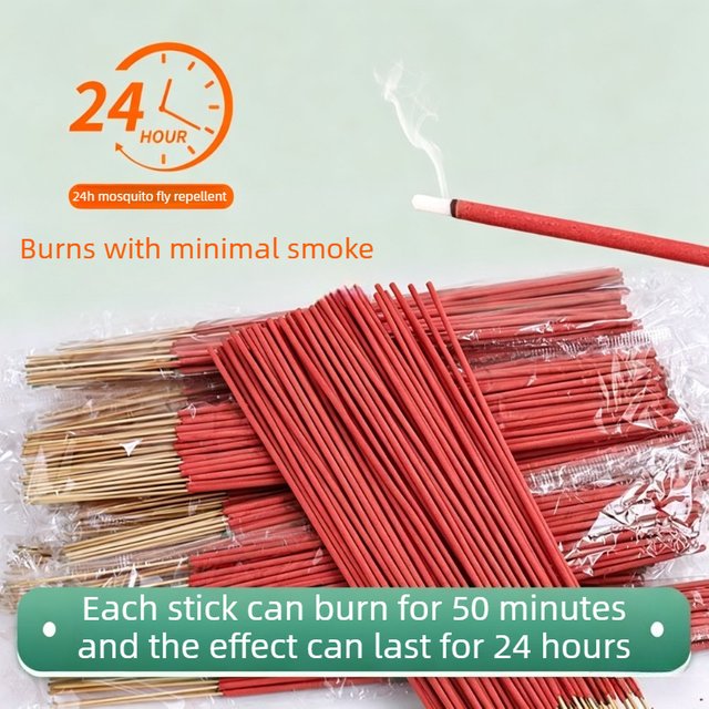 Lot de 20 bâtonnets d'encens Dragon Blood - Parfum naturel de lavande, bâtonnets d'encens en bambou faits à la main, adaptés à une utilisation en extérieur