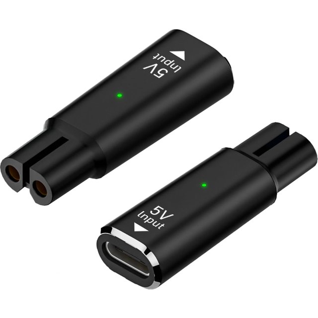 5V 15V USB Type C Charging Adapter for Philips Shaver OneBlade Beard Trimmer Electric Razor Hair Clipper QP2724 QP2834 QP1924