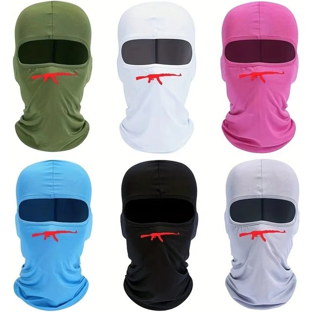 Masque facial respirant de protection solaire pour hommes et femmes, article d'extérieur à la mode adapté aux voyages de ski