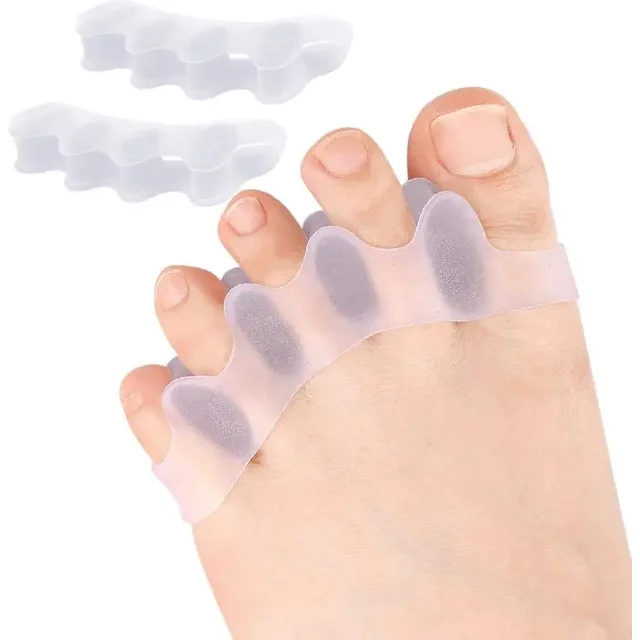 SEBS Five Hole Chain Bunion Corrector Toe Separator for Overlapping Toes Q47-48 Adult Child Foot Care Washable