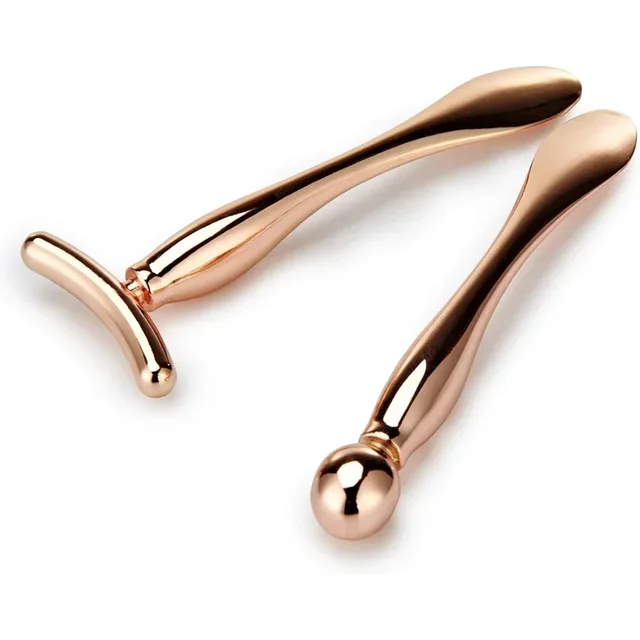 Metal Eye Cream Applicator Tool Eye Roller for Eyes Puffiness Wrinkle Facial Massager Tool for Skincare Eye Women Massager Gift