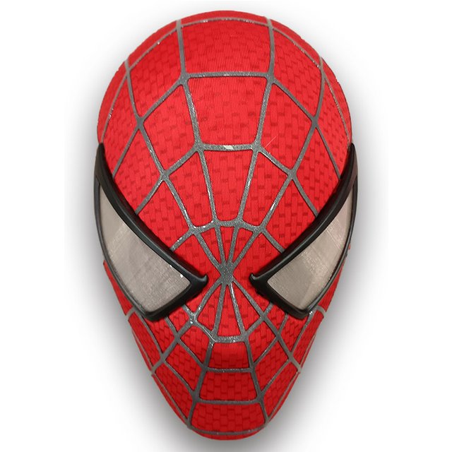 Hottoys 1:1 Tobey Mask 3D Cosplay Superhero Mask Faceshell Mascara Detachable Lenses Costumes Helmet Halloween Gift Ornament Toy