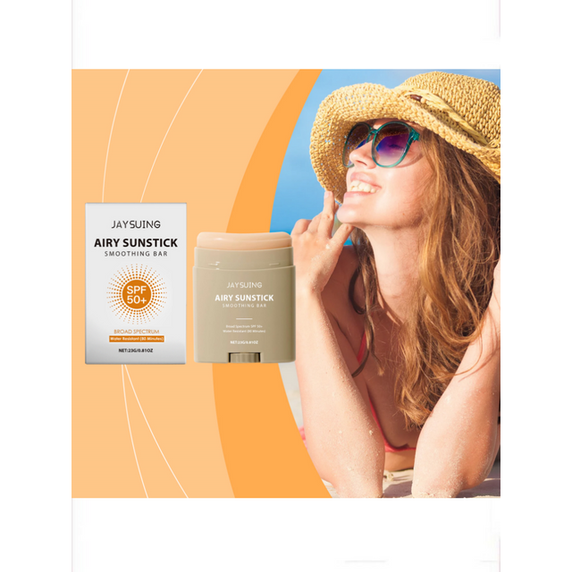 UV Protection Sunscreen Stick SPF50+ Refreshing Non-greasy Oil-Control Moisturizing Body Face Portable Sun Block Isolation Cream