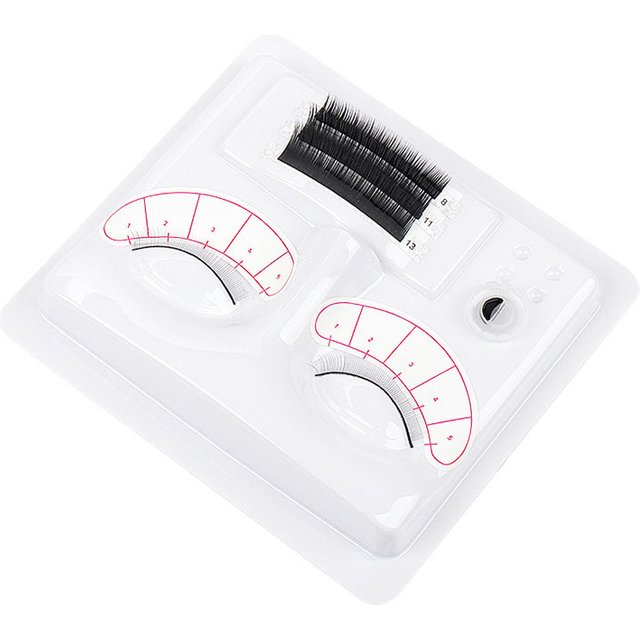 5Pcs Eyelash Extension Mannequin Head Practice Makeup Accessories For Beginner Lash Grafting Teaching Training Tools