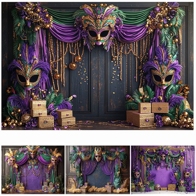 Toile de fond de photographie LS, décoration de scène de mascarade, arrière-plans photo pour portraits de femmes enceintes adultes