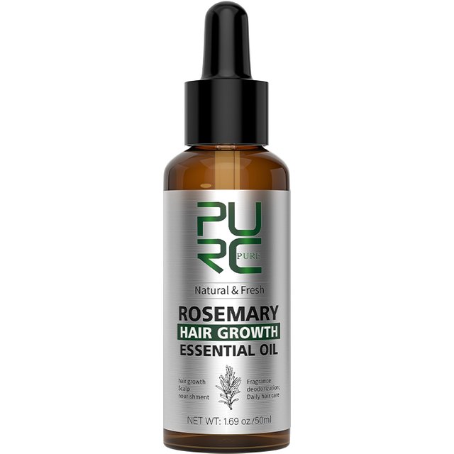 PURC Rosemary Oil Hair Care Products for men Women Nourish Thickener Ginger Hair Treatment Hair Care Oils 50ml