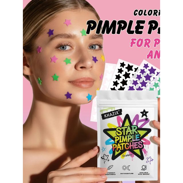 240pcs Day & Night Invisible Acne Patches - Wear Under Makeup or Alone, Heals Pimples Around the Clock