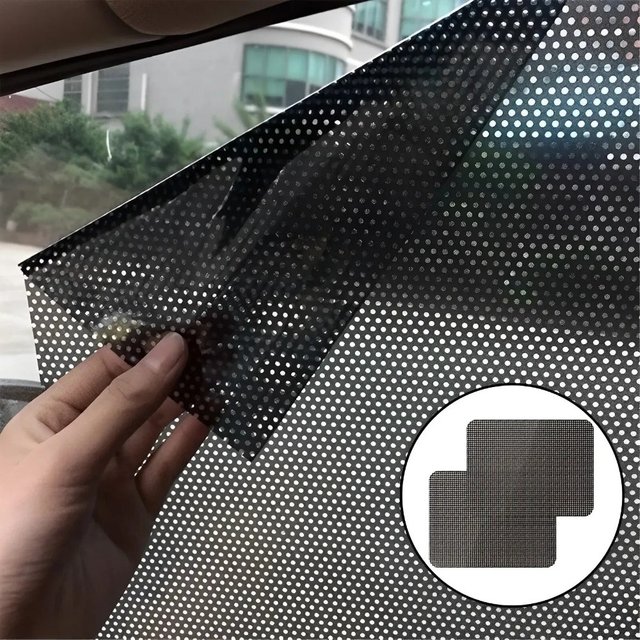2 PCS High-Quality PVC Car Sunroof Film Anti-UV Electrostatic Sunscreen Stickers Durable Vehicle Roof Cover