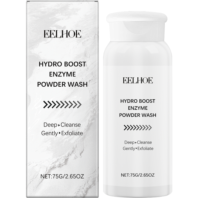 Enzyme Face Wash Powder 75g Gentle Exfoliating Cleanser for Sensitive Skin Removes Dirt Brightens Skin Travel Friendly Formula