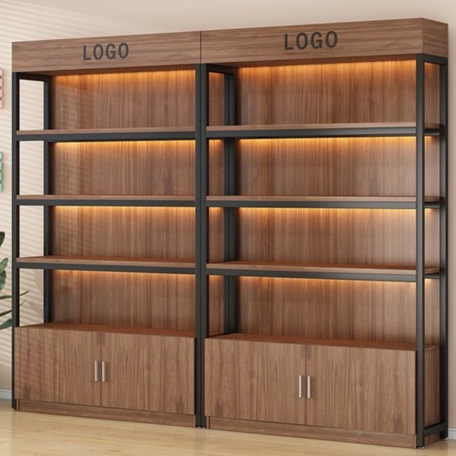 Supermarket Shelf Display Cabinet Display Cabinet Cosmetics Shelf Product Sample Multi-layer Stationery Snacks Store Cabinet