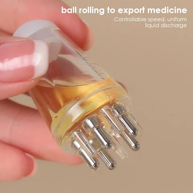 Scalp Applicator Liquid Comb Mini Scalp Massage Brush Essential Oil Guiding Massager Hair Growth Oil Applicator Hair Care Tools