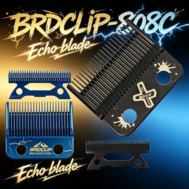 Professional BRDCLIP Blade Replacement for 2020C KULILANG VGR V003 Madeshow M10 Hair Clipper Titanium Plated Ceramics Blade