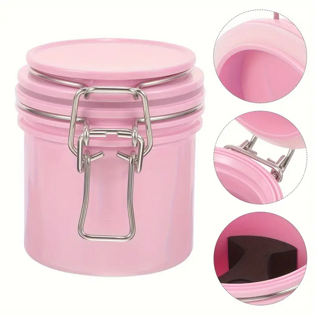 250ml&200ml Eyelashes Glue Storage Tank Container Adhesive Stand Eyelash Extension Activated Sealed Storage Makeup Tools