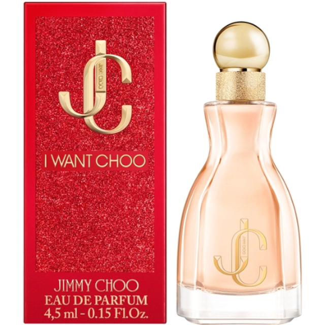 Jimmy Choo I Want Choo Eau de parfum Collection 4.5ml/40ml Travel & Full Size Floral Fragrance