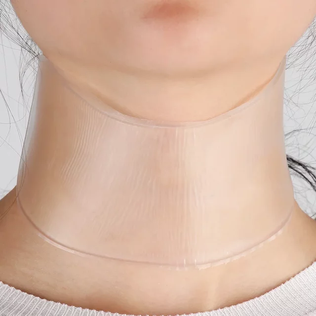 Reusable Silicone Care Neck Pad Neck Tape Wrinkle Pads for Neck Wrinkle Treatment Prevention Anti Wrinkle Remover Beauty Tools