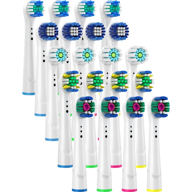 Brush Head Nozzles for Braun Oral B Replacement Toothbrush Head Sensitive Clean Sensi Ultrathin Gum Care Brush Head for Oralb