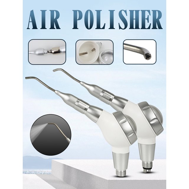 Dental Air Polisher Teeth Whitening Cleaning Spray Polishing Jet Flow Oral Hygiene 2hole/4hole Equipment Tool